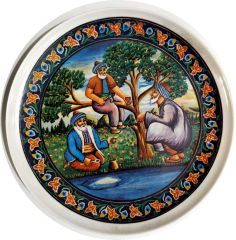 Nasrettin Hoca / As melamin süs tabağı