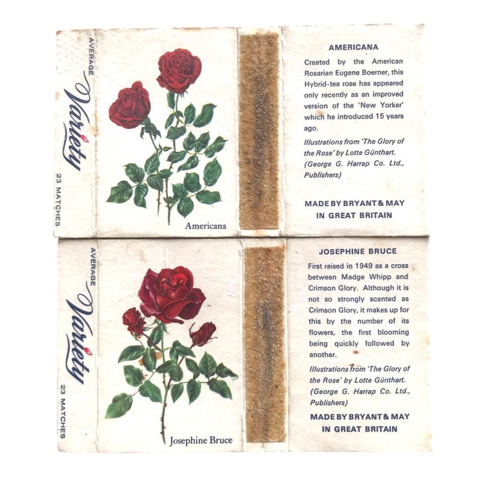 Average Variety - Americana & Josephine Bruce / Eski kibrit