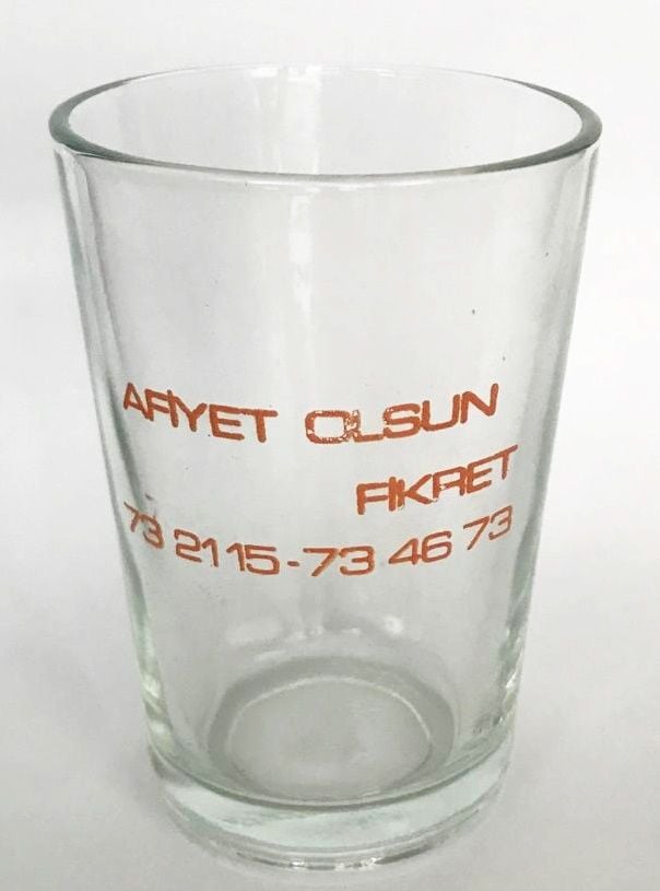 Afiyet Olsun - Fikret / Hatıra bardak