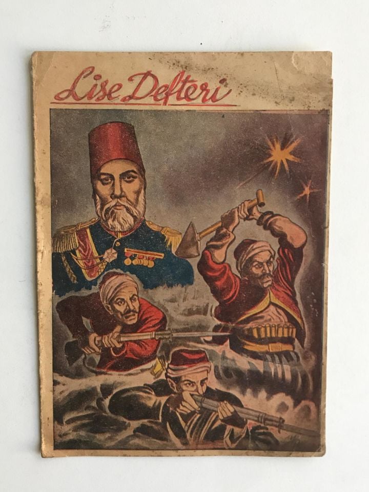 Gazi Osman Paşa'nın Mektubu - Defter kapağı (Sadece kapaktır)