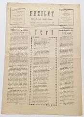 Eskişehir Fazilet gazetesi, 1 Şubat 1965 - Efemera