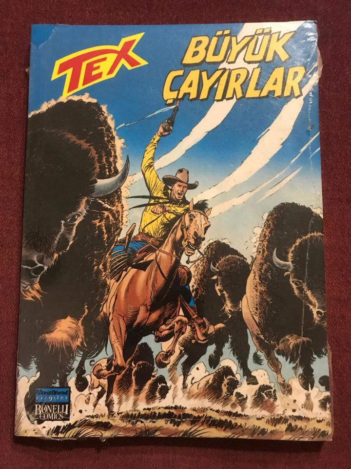 Büyük çayırlar - Tex Sayı:91 - Çizgi Roman - Ambalajında