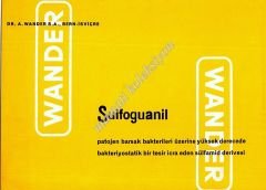 Wander kurutma kağıdı - Sulfoguanil - Efemera