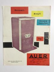 Auer - Devamlı Ateşli Emaye Sobalar