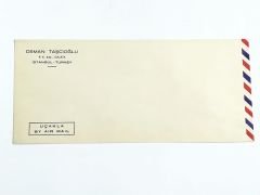 Osman TAŞÇIOĞLU Galata - Antetli zarf