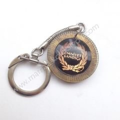 Emniyet Sandığı siyah anahtarlık Banka - Sigorta anahtarlıkları