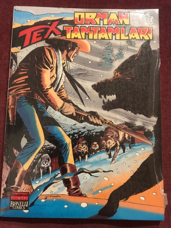 Orman tamtamları - Tex Sayı:96 - Çizgi Roman