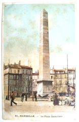 24 - Marseille / La Place Castellane - Kartpostal