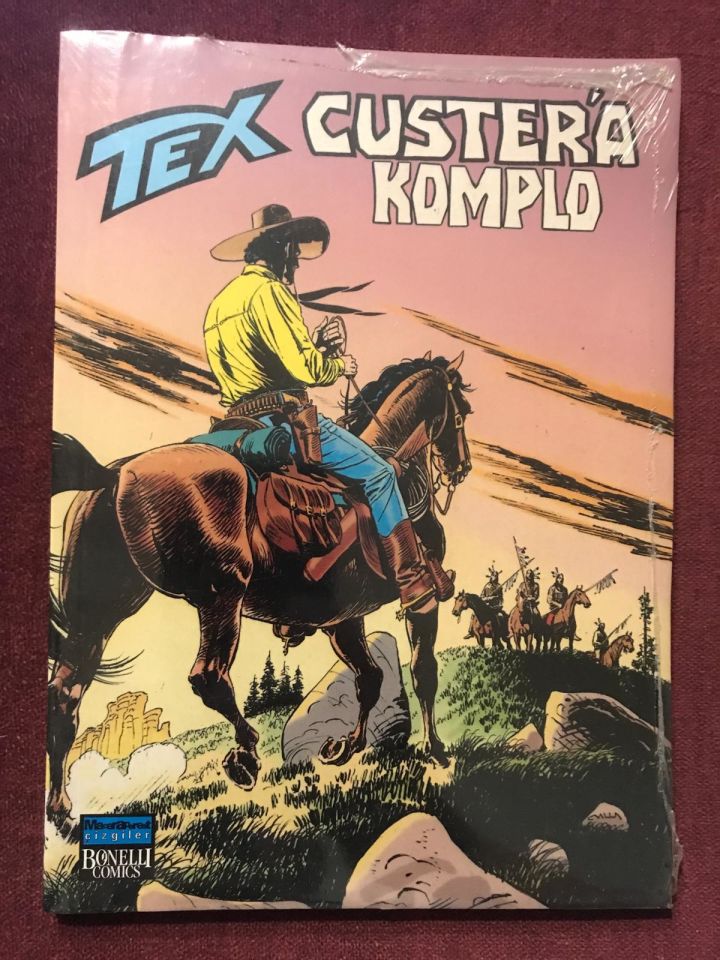 Custer'a komplo- Tex Sayı:90 - Ambalajında Eski Çizgi Roman