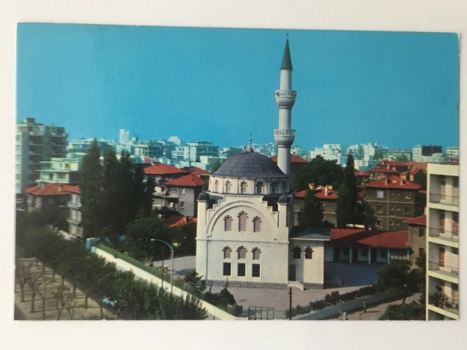 Alsancak Hocazade camii - İzmir - Kartpostal