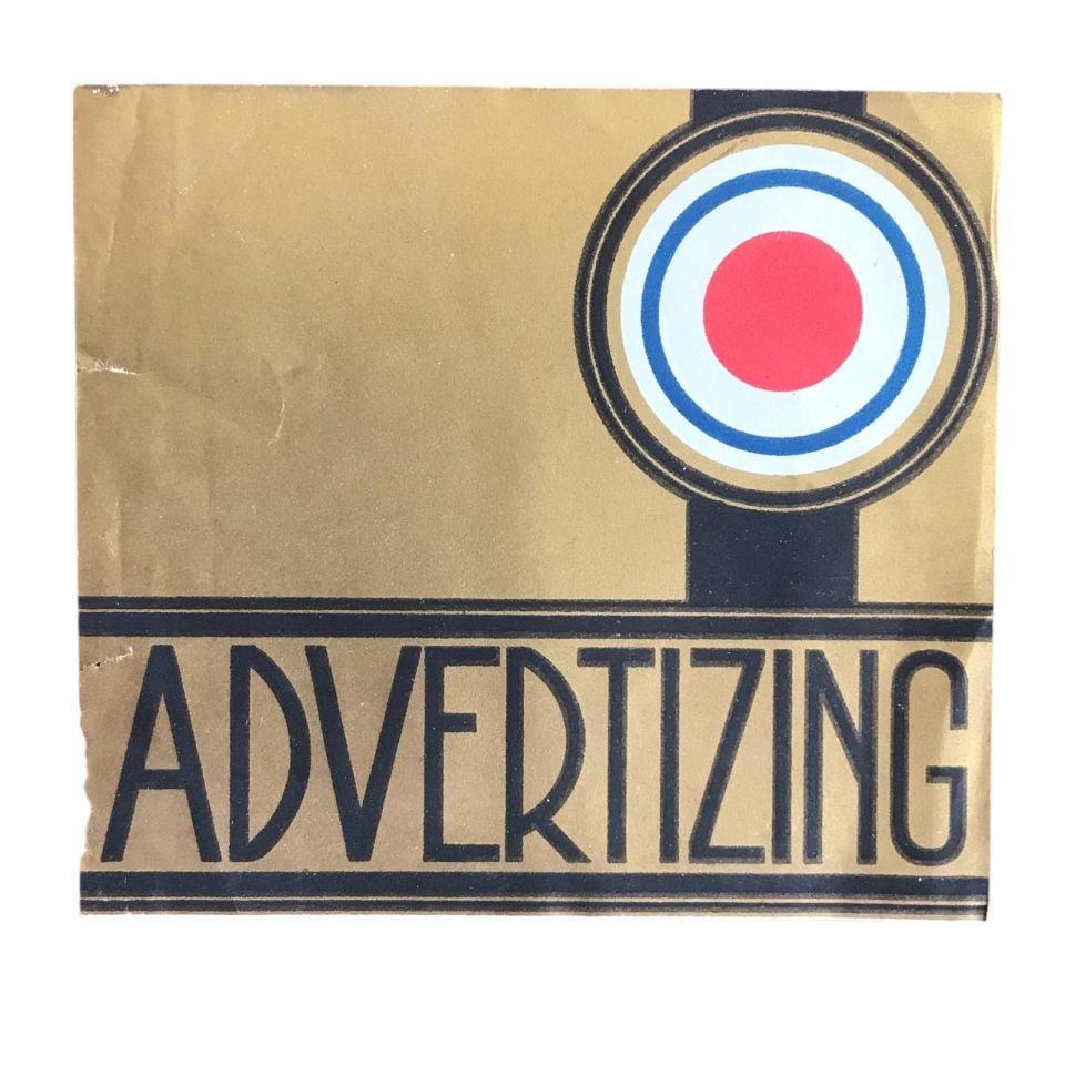 ADVERTIZING - 11x12 Etiket
