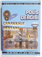 Polis Dergisi Sayı:38 Çanakkale destanı - Dergi
