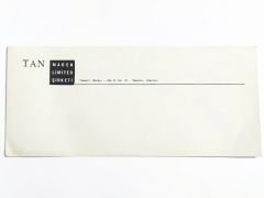 Tan maden limited şirketi - Antetli zarf