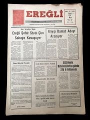 Ereğli Gazetesi KONYA - 28 Eylül 1983