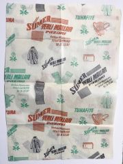 Sümer Yerli Mallar Pazarı KUMKAPI  - 35x50 Ambalaj Kağıdı