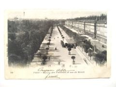 Paris Jardin des Tuileries et de Rivoli / Constantinople - Postadan geçmiş kartpostal