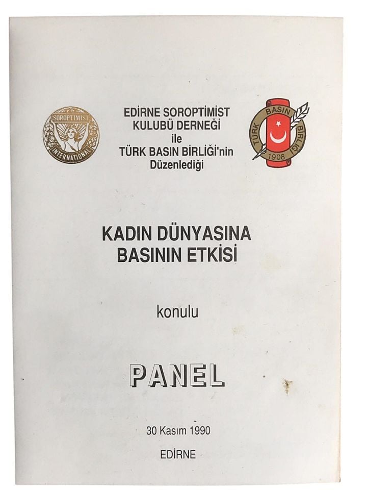Edirne Soroptimist Kulübü Derneği - Kadın dünyasına basının etkisi - Kitapçık