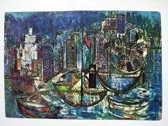 Eren EYÜBOĞLU, imzalı Kartpostal