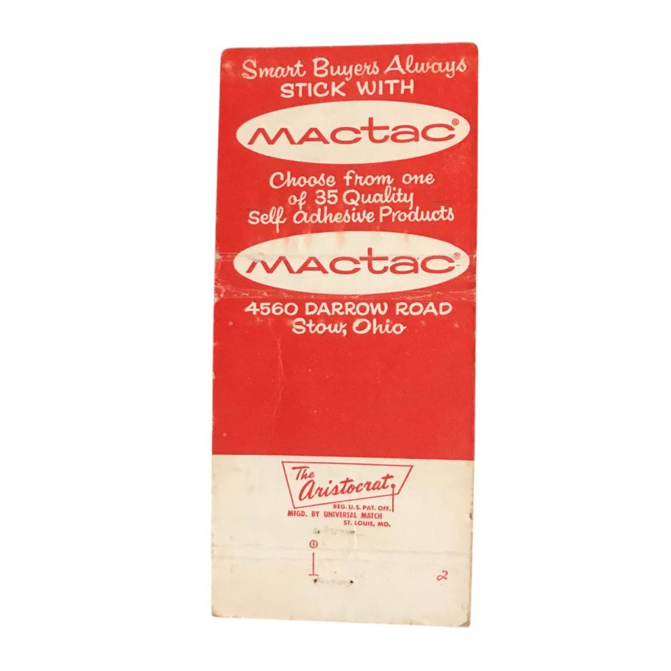 Stick With mactac OHIO/ Eski kibrit