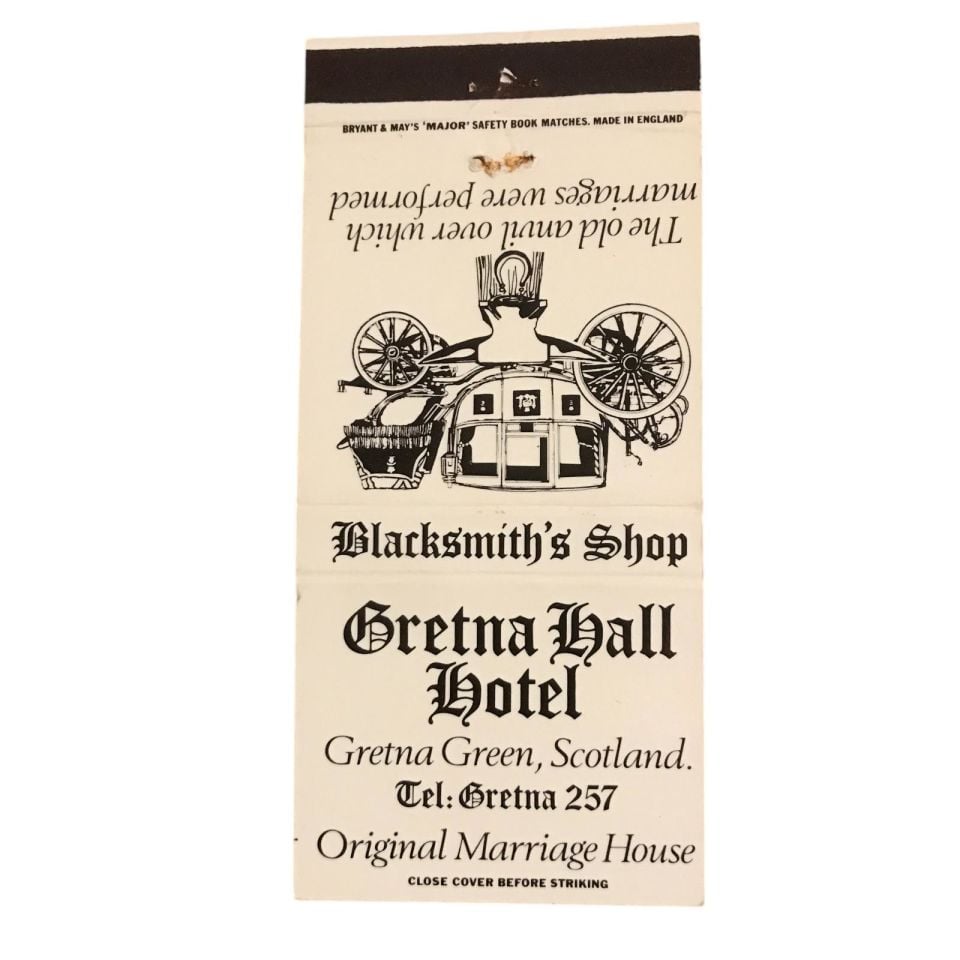 Gretna Hall Hotel - Scotland / Eski kibrit