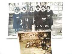 Sivas lisesi 1952 tarihli 2 adet fotoğraf / 9x14 ve 6x8 cm. Fotoğraf