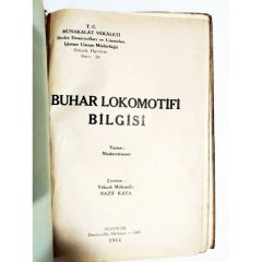 Buhar Lokomotifi Bilgisi - Kitap