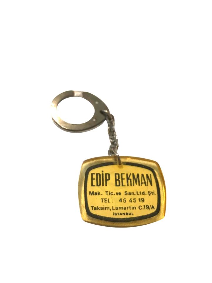 Edip BEKMAN Mak. Tic. ve San. ŞİŞLİ - Anahtarlık