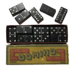 Domino LINHRA - Ahşaptan mamul, 1950'ler