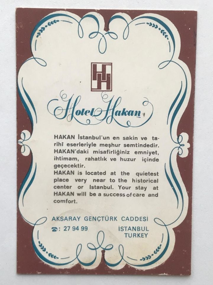 Hotel Hakan - Kartadres