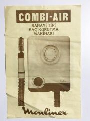 Moulinex Combi - Air Sanayi Tipi Saç Kurutma Makinası - Reklam