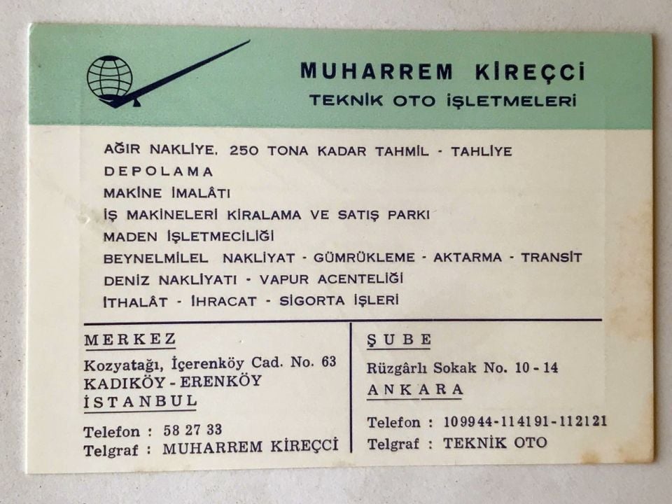 Muharrem KİREÇÇİ / Teknik Oto - Kartadres