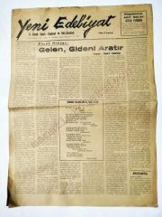 Yeni Edebiyat gazetesi - 15 Birinciteşrin 1941 - Efemera