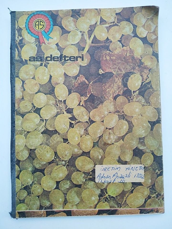 As defteri / Akmaş mamulüdür - Defter