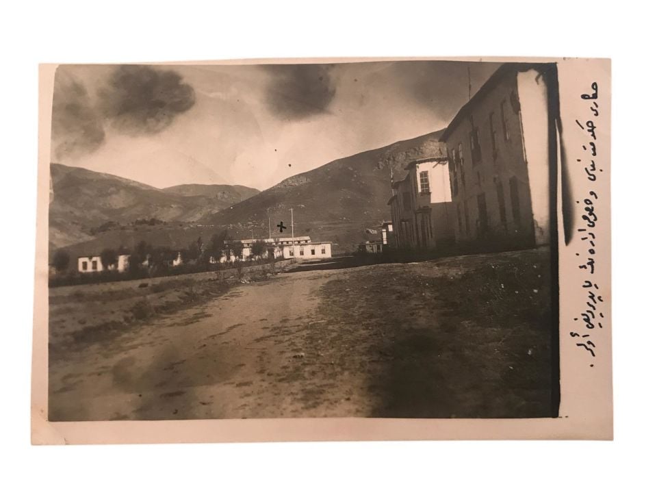 HAKKARİ / Osmanlıca yazılı - Eski Fotokart