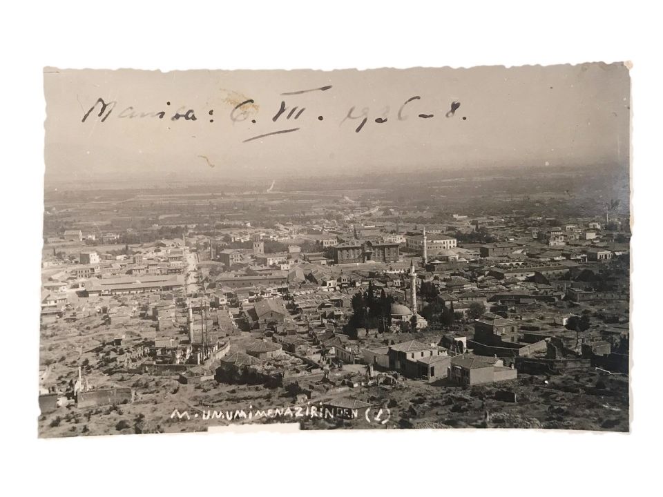 Manisa Umumi Menazirinden - Eski fotokart