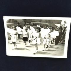 Okul tören fotoğrafı - Foto Atlas Kayseri, kaşeli / Fotoğraf