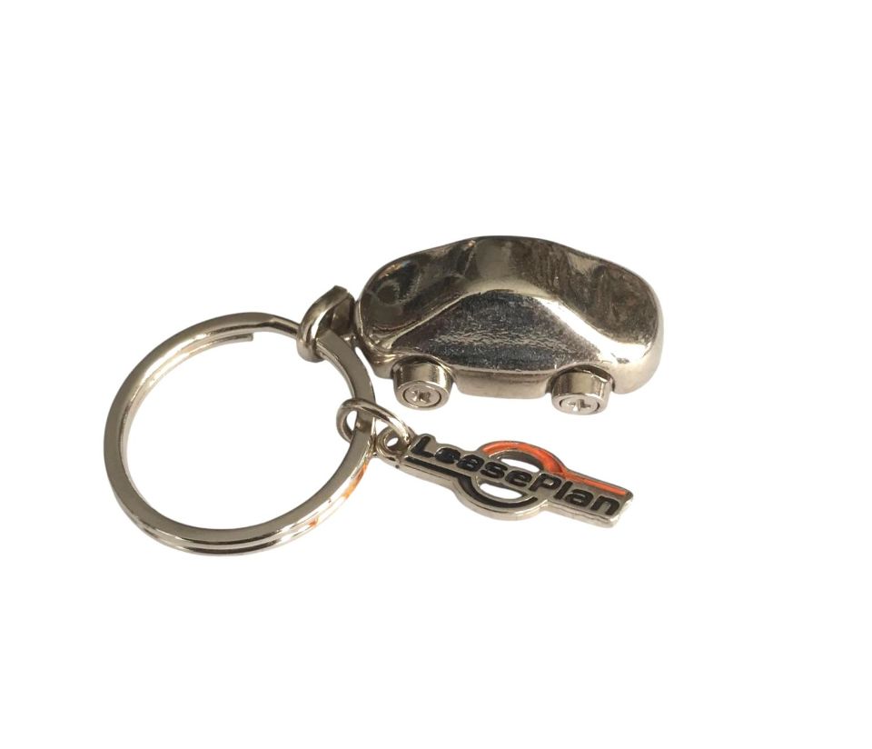 LeasePlan - Araç kiralama şirketi / Araba formlu metal anahtarlık