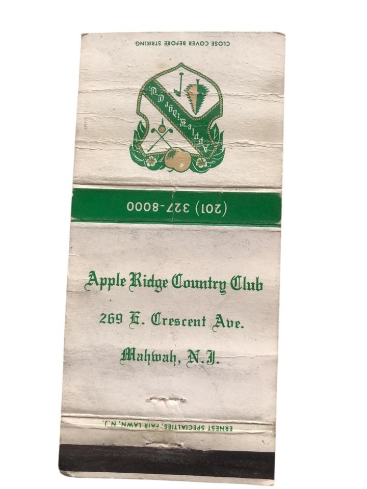 Apple Ridge Country Club / Eski kibrit