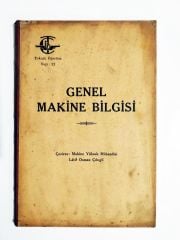 Genel Makine Bilgisi - Kitap