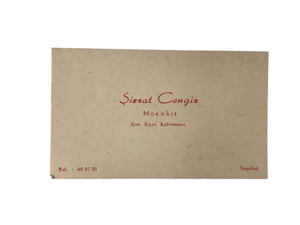 Şirzat CENGİZ - Mücahit / Kartvizit