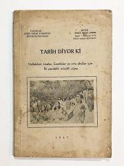 Tarih Diyor Ki / Lebit Fehmi YÜRDOĞLU - Kitap