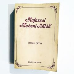 Mufassal Medeni Ahlak - İsmail Çetin  / Kitap