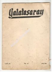 Galatasaray dergisi - Şubat 1965 Galatasaray Lisesi Yayım Kolu