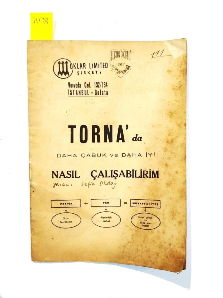 Torna'da daha çabuk ve daha iyi / Şefik OKDAY - Kitap