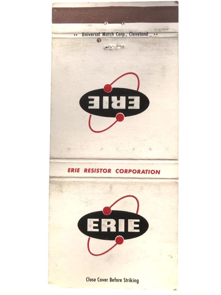 Erie Resistör Corporation / Eski kibrit