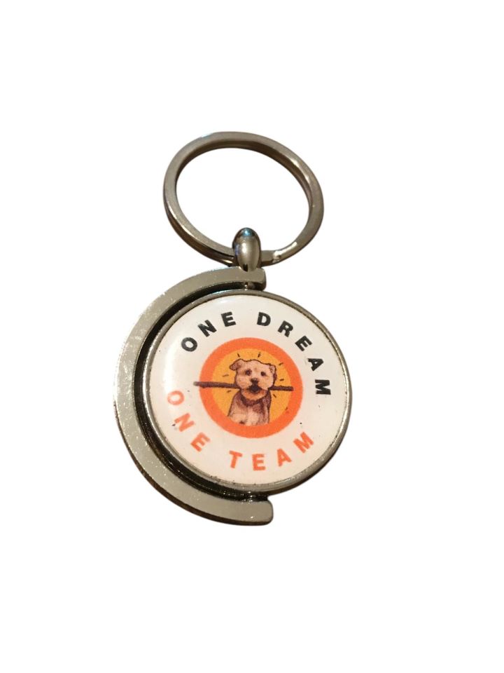 One dream - One team / Ortası hareketli anahtarlık
