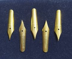 Gold Plated - Altın kaplama. 4 numara 10 adet dolma kalem ucu