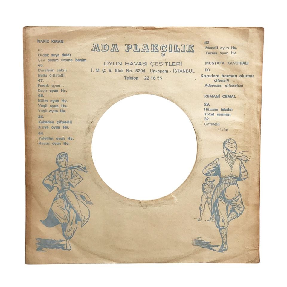 Ada Plakçılık - Firma plak kapağı