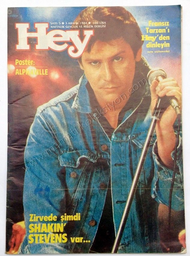Hey Dergisi Sayı : 5 Aralık 1984