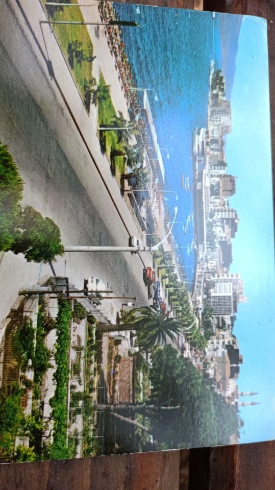 Karşıyakadan bir görünüş - İzmir - Kartpostal